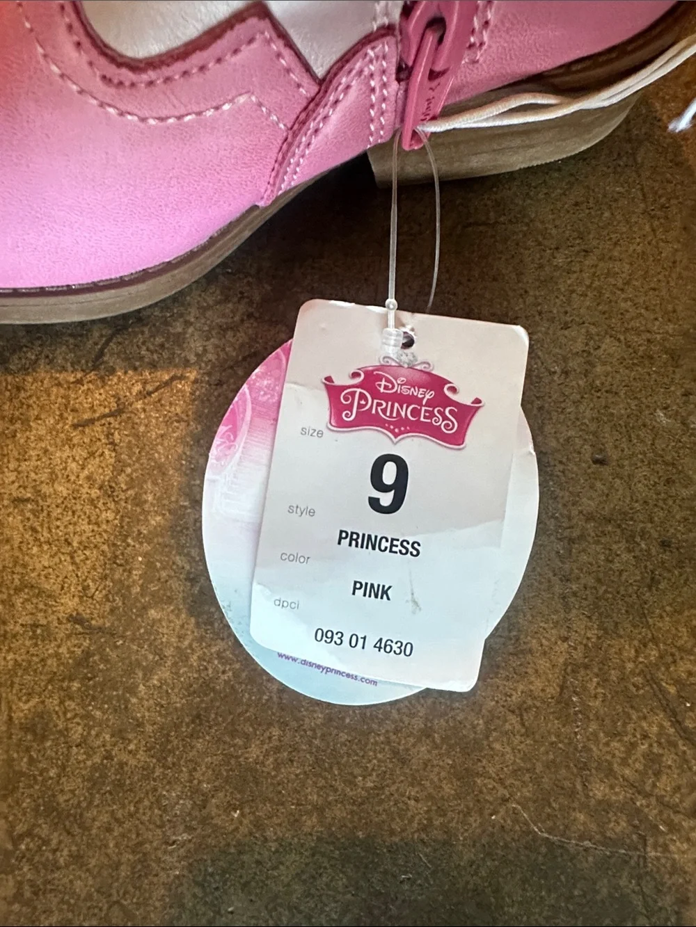 DISNEY PINK PRINCESS BOOTS WESTERN BOOTS FOR KIDS